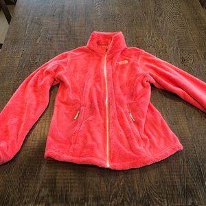 Pink north face fleece